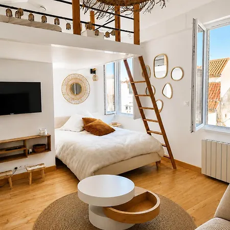 A Pied, Face A La Gare, D'olonne, Maison Type Loft Semesterbostad